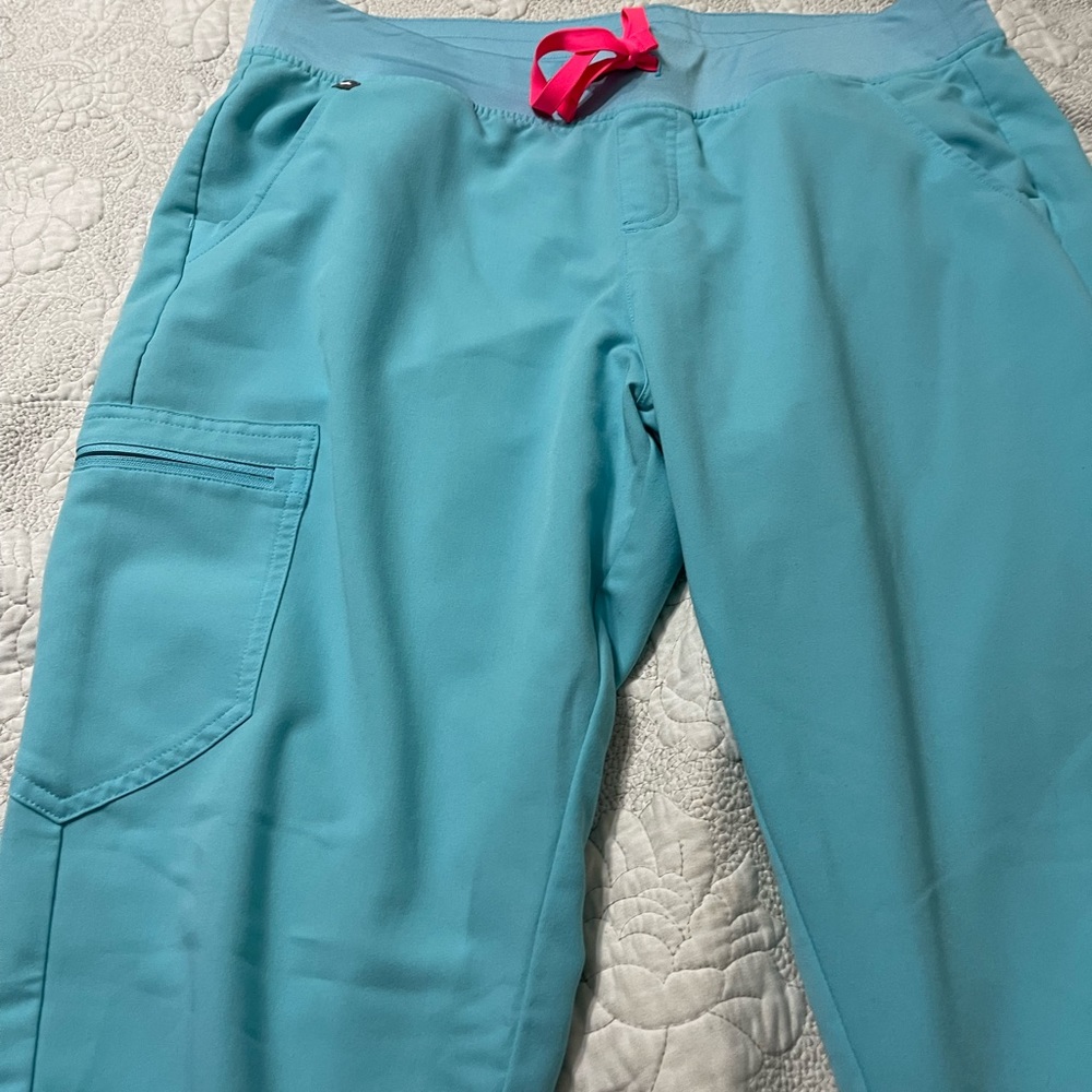 Figs Neon Blue Zamora Joggers XL/T